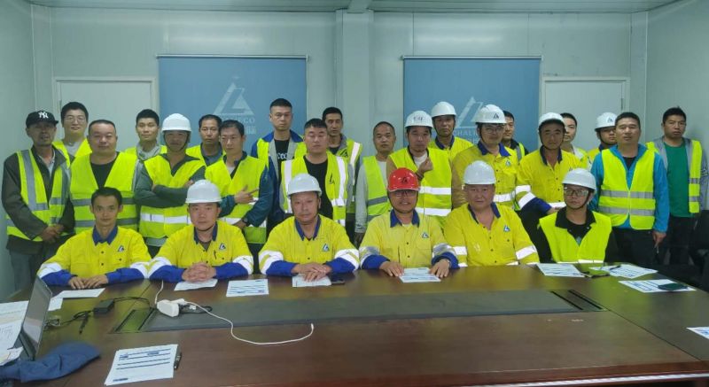 中冶項目（幾內亞）安全培訓